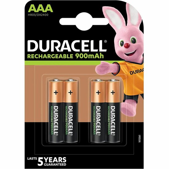 Oplaadbare Batterijen DURACELL StayCharged AAA (4pcs) HR03 AAA 1,2 V AAA 3