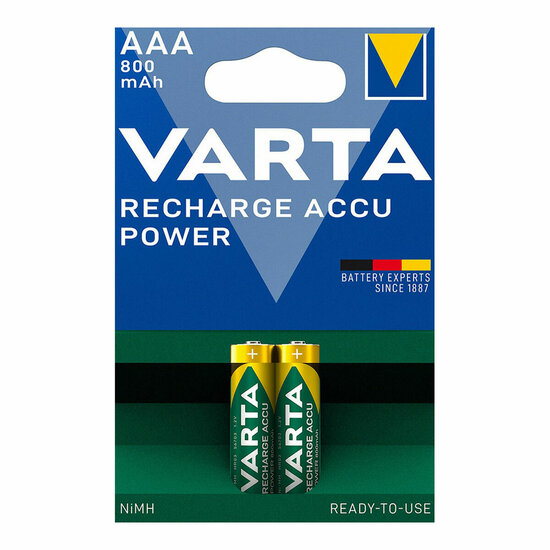 Oplaadbare Batterijen Varta AAA 800MAH  2UD 1,2 V 800 mAh AAA 1