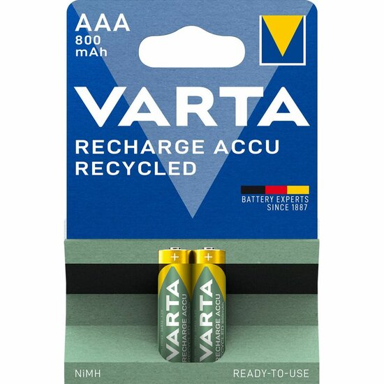 Oplaadbare Batterijen Varta AAA 800MAH  2UD 1,2 V 800 mAh AAA 3