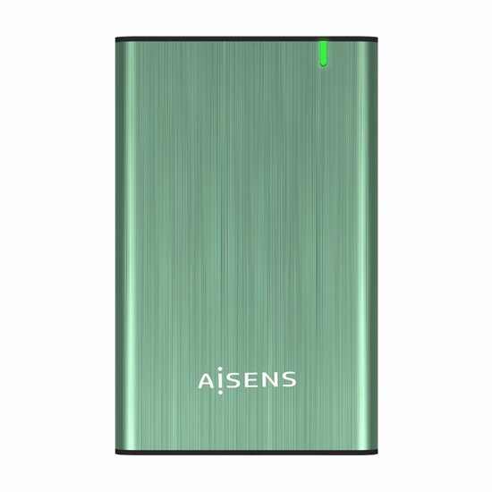 Hard drive hoes Aisens ASE-2525SGN USB Groen USB-C Micro USB B USB 3.2 1