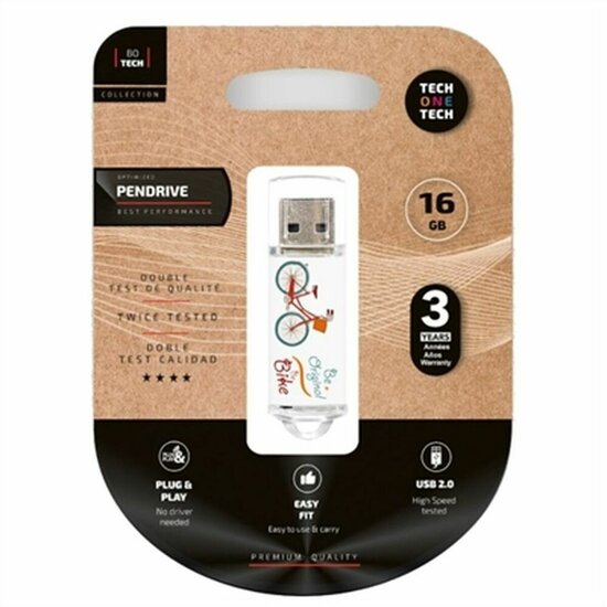 USB stick Tech One Tech TEC4005-16 16 GB 1