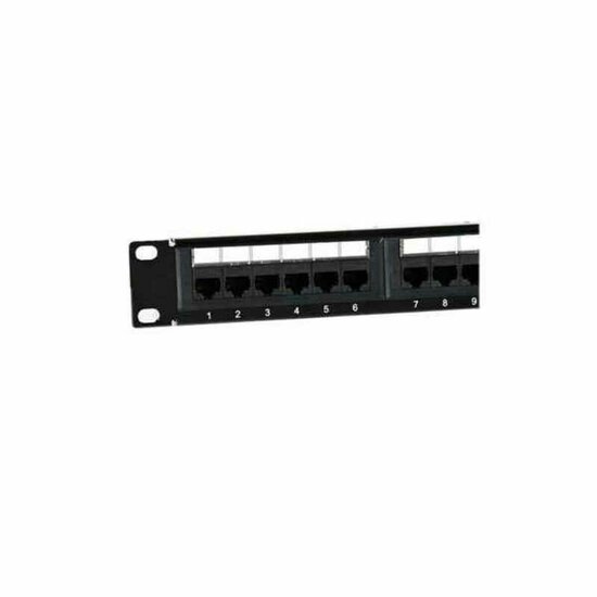 Patchpanel 24 UTP-Poorten Categorie 6 2LAN ARAP19C624UTP 19&quot; 4