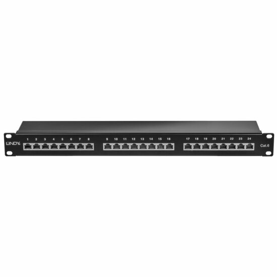 Patchpanel 24 UTP-Poorten Categorie 6 LINDY 25990 1