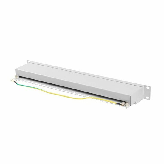 Patchpanel 24 UTP-Poorten Categorie 5e Lanberg PPSA-1024-S 4