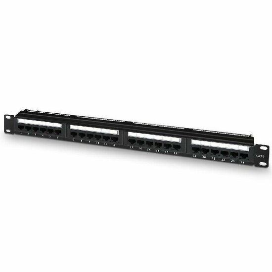 Patchpanel 24 UTP-Poorten Categorie 6 Aisens A141-0509 2