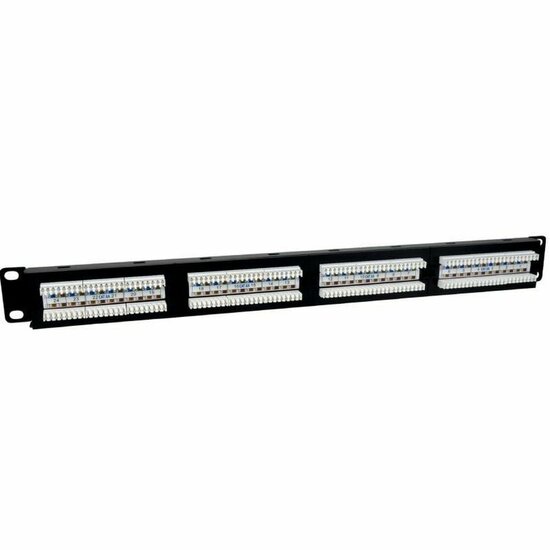 Patchpanel 24 UTP-Poorten Categorie 6 Phasak PU 2421 1