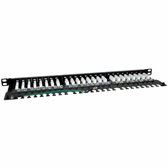 Patchpanel 24 UTP-Poorten Categorie 6 Phasak PU 4811 1