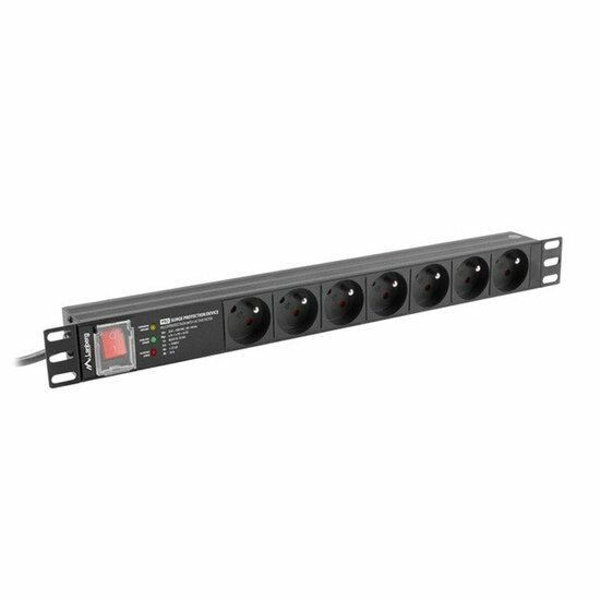 Wand patchkast Lanberg PDU-PRO-07E-0200-BK 1