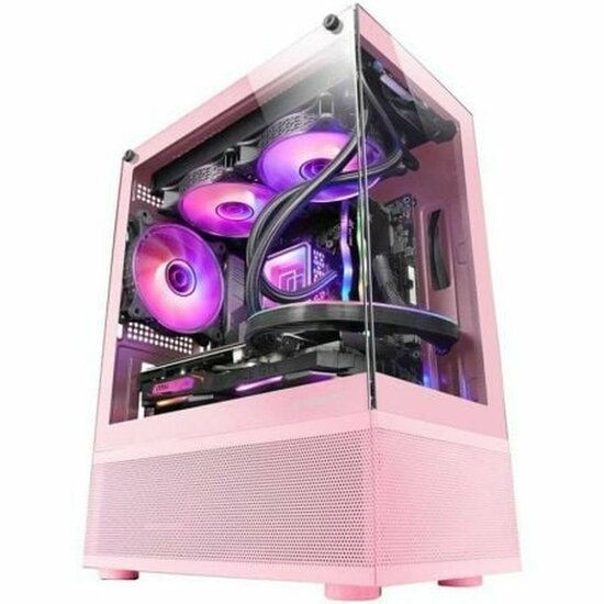 ATX Semi-toren BehuizingMars Gaming MCSEP Roze 1