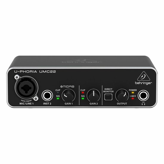 Audio interface Behringer UMC22 1