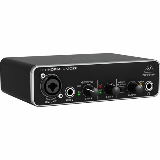 Audio interface Behringer UMC22 4