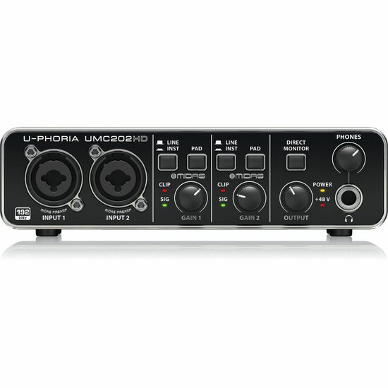 Audio interface Behringer UMC202HD 1