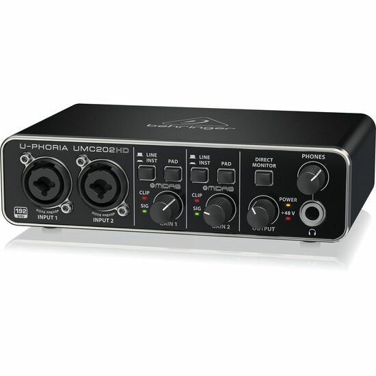 Audio interface Behringer UMC202HD 4