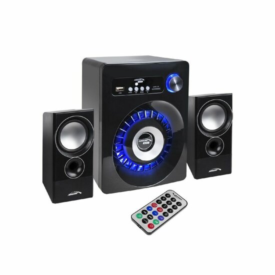 PC speakers AudioCore AC910 Zwart 10 W Bluetooth luidspreker 6