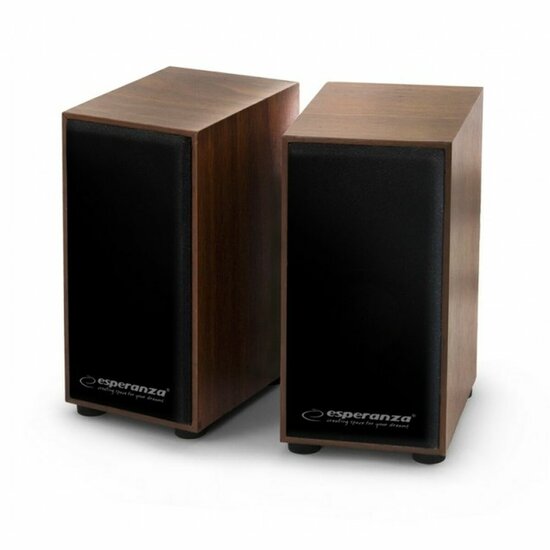 PC speakers Esperanza 2.0 FOLK Hout Bluetooth luidspreker 1