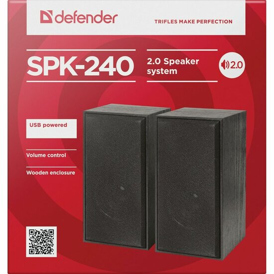 PC speakers Defender SPK-240 Zwart Bluetooth luidspreker 2