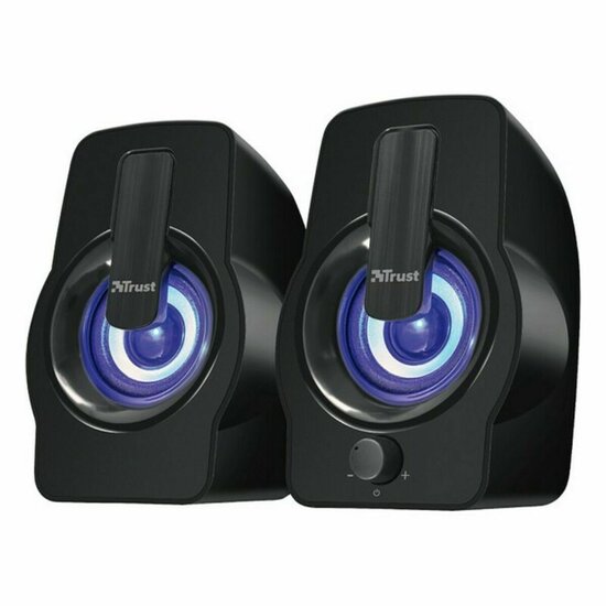 PC speakers Trust Gemi RGB Zwart 6 W 12 W Bluetooth luidspreker 1