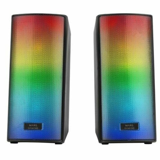 PC speakers Mars Gaming MSRGB2 Zwart Bluetooth luidspreker 1