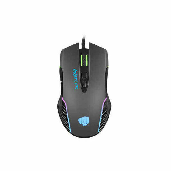 Gaming muis Fury NFU-1698 6400 DPI Zwart Multicolour 6400 dpi 1