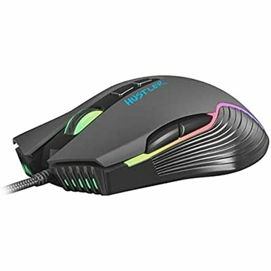 Gaming muis Fury NFU-1698 6400 DPI Zwart Multicolour 6400 dpi 2