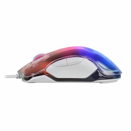 Muis Mars Gaming MMGLOWW 12800 dpi Wit 12800 dpi 2