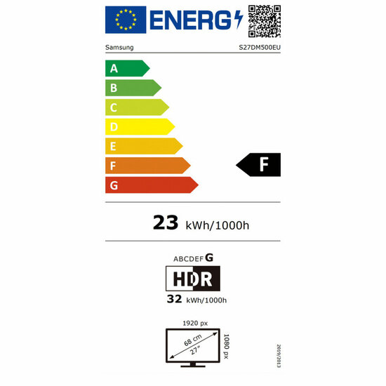 Gaming monitor Samsung LS27DM500EUXEN Full HD 27&quot; 2