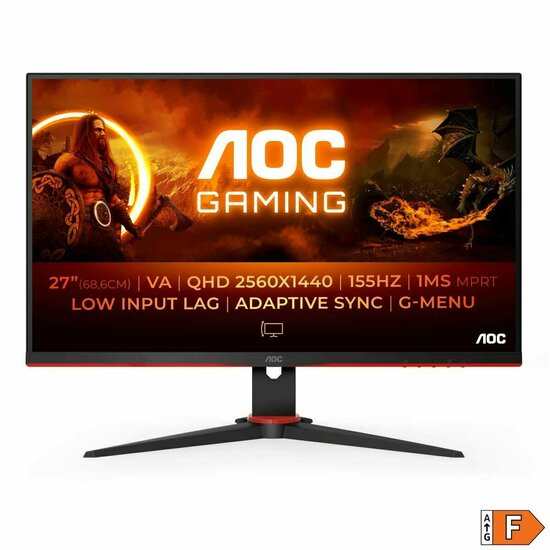 Gaming monitor AOC Q27G2E/BK Quad HD 2