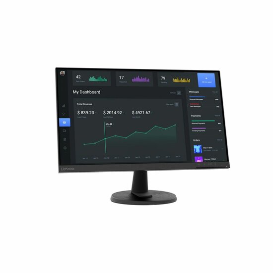 Monitor Lenovo 63DCKAT6EU Full HD 23,8&quot; 4