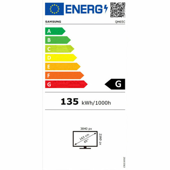 Videowall Monitor Samsung QM65B 4K Ultra HD 65&quot; 9