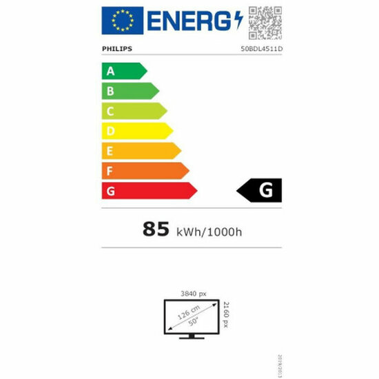 Videowall Monitor Philips 50BDL4511D/00 LED 4K UHD 50&quot; 4K Ultra HD 3