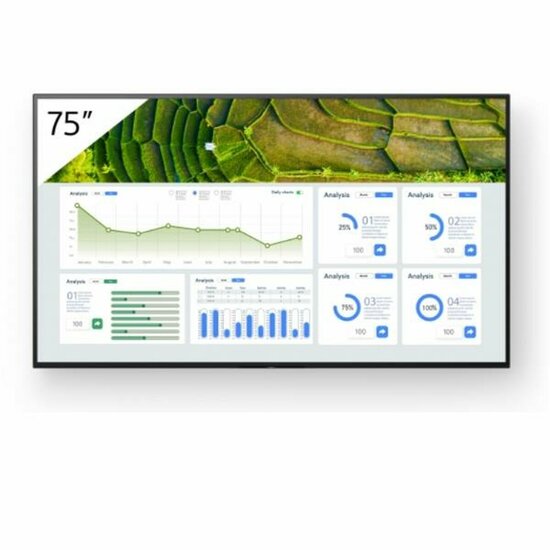 Videowall Monitor Sony FW-75BZ30L 4K Ultra HD 75&quot; HDCP 2