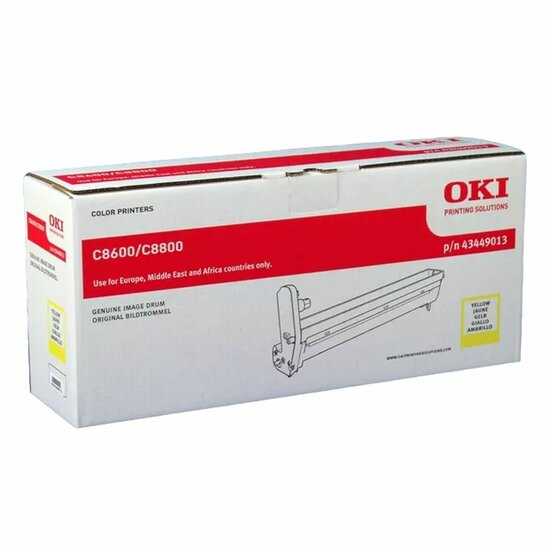 Printer drum OKI 43449013 Geel 1