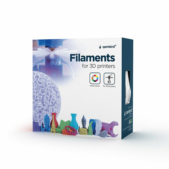 Filament GEMBIRD 3DP-PLA1.75GE-01-BK 4