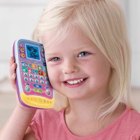 Speelgoedtelefoon Vtech Smartphone P&acute;tit Genius Magic Light (FR) 5