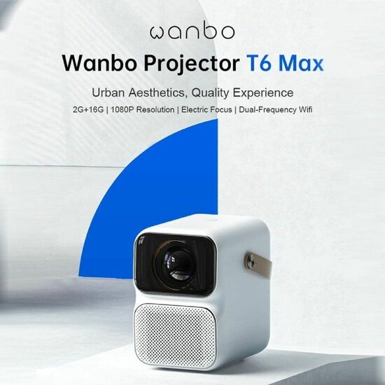 Projector Wanbo T6 MAX 650 Lm 5