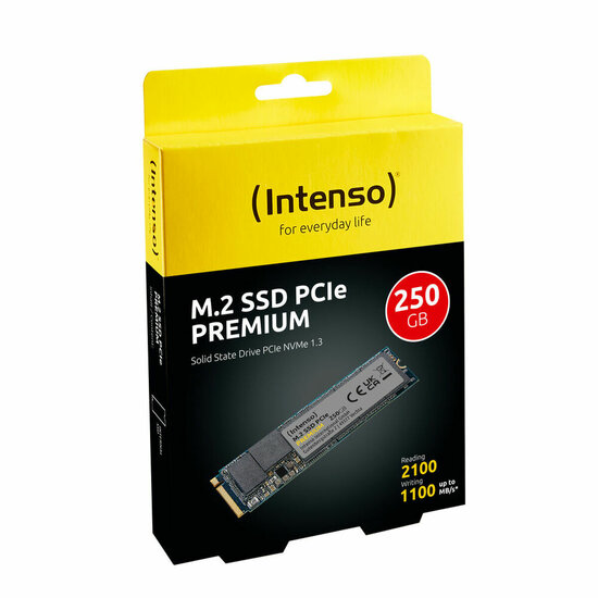 Hard Drive INTENSO Premium M.2 PCIe 256GB SSD 1