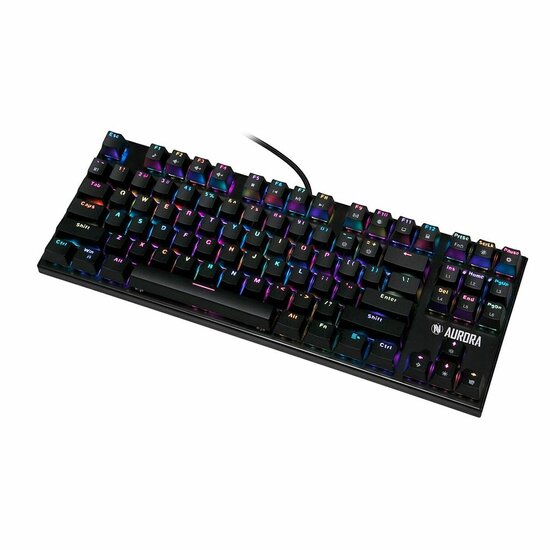 Toetsenbord Ibox IKGMK2R Zwart Multicolour QWERTY Qwerty US 4