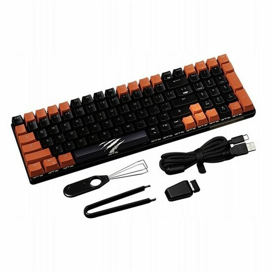 Toetsenbord Mad Catz S.T.R.I.K.E. 11 Zwart Rood 4