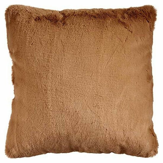 Kussen Met huid Bruin Synthetisch Leer (40 x 2 x 40 cm) 1