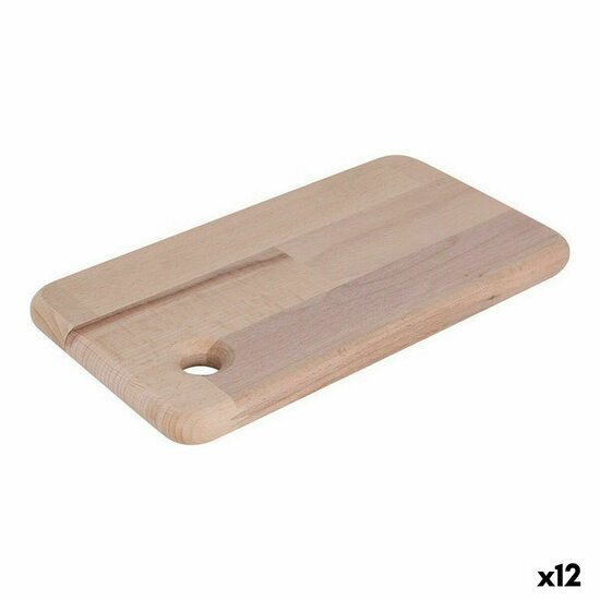 Snijplank Quttin Quttin Bruin Hout 27 x 15 cm (12 Stuks) 1