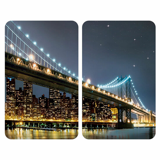 Snijplank Wenko Brooklyn Bridge 30 x 52 cm (2 Stuks) 1