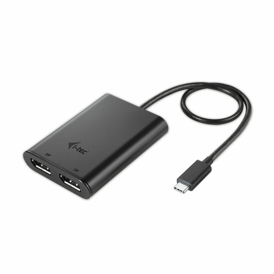 Adapter USB-C naar DisplayPort i-Tec C31DUAL4KDP Zwart 1