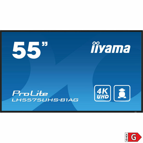 Videowall Monitor Iiyama LH5575UHS-B1AG 4K Ultra HD 55&quot; 2