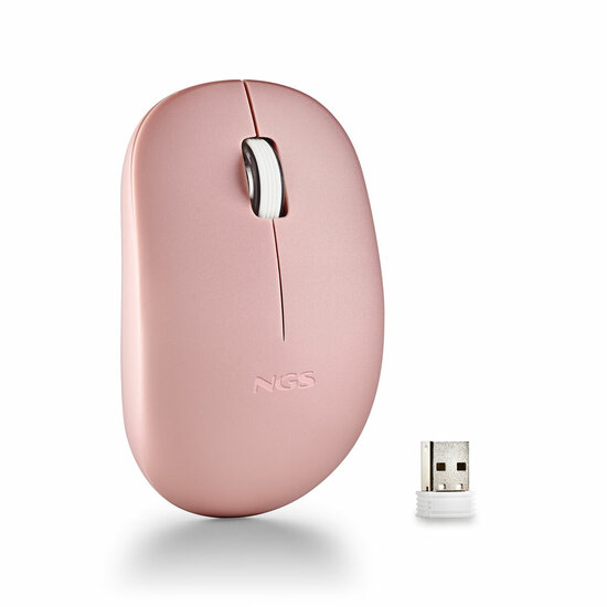 Wireless muis NGS FOGPROPINK Roze (1 Stuks) 1