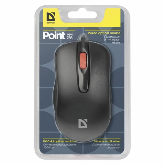 Muis Defender POINT MM-756 Zwart 2