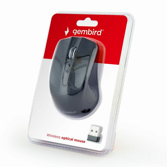 Muis GEMBIRD MUSW-4B-04 Zwart 1600 dpi 6