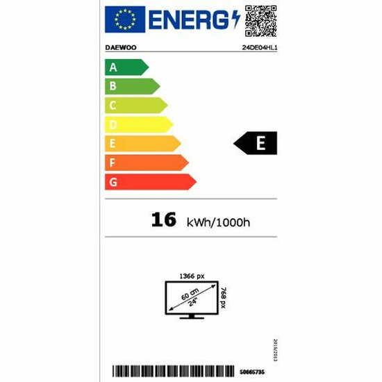 TV Daewoo 24DE04HL1 HD 24&quot; D-LED LED 2