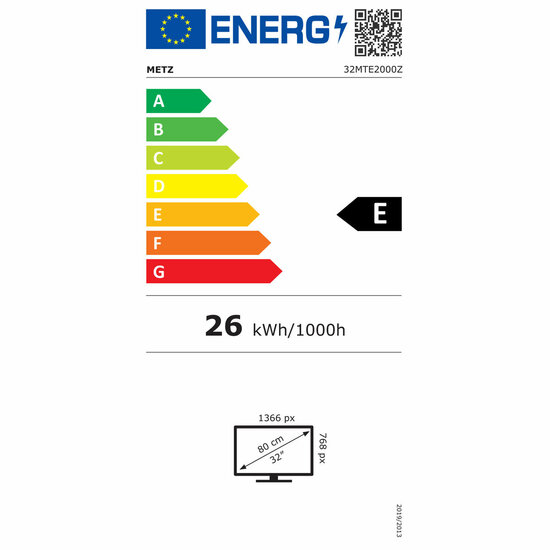 TV Metz 32MTE2000Z HD 32&quot; LED 3