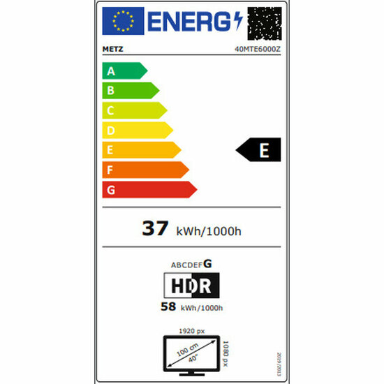 Smart TV Metz 40MTE6000Z 40&quot; LED 6