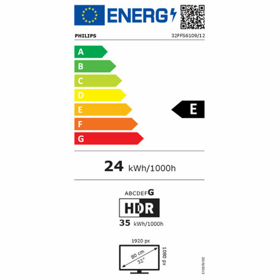 Smart TV Philips 32PFS6109 Full HD 32&quot; LED HDR 5